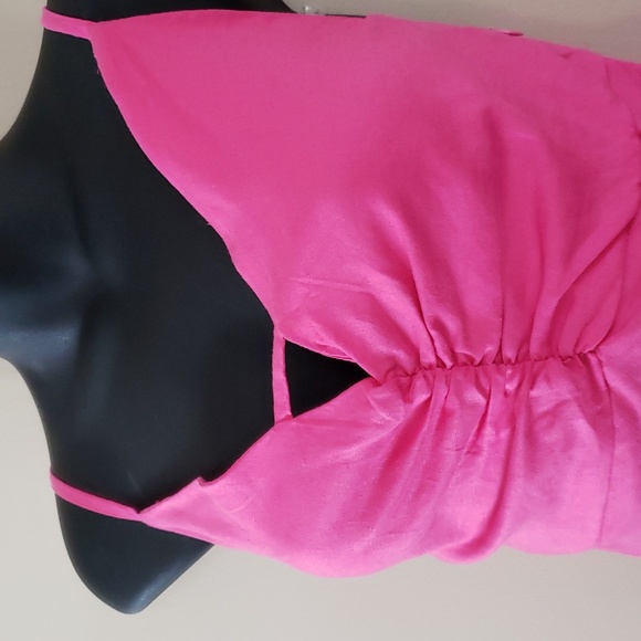 ZARA Linen blend mini dress - Picture 5 of 11